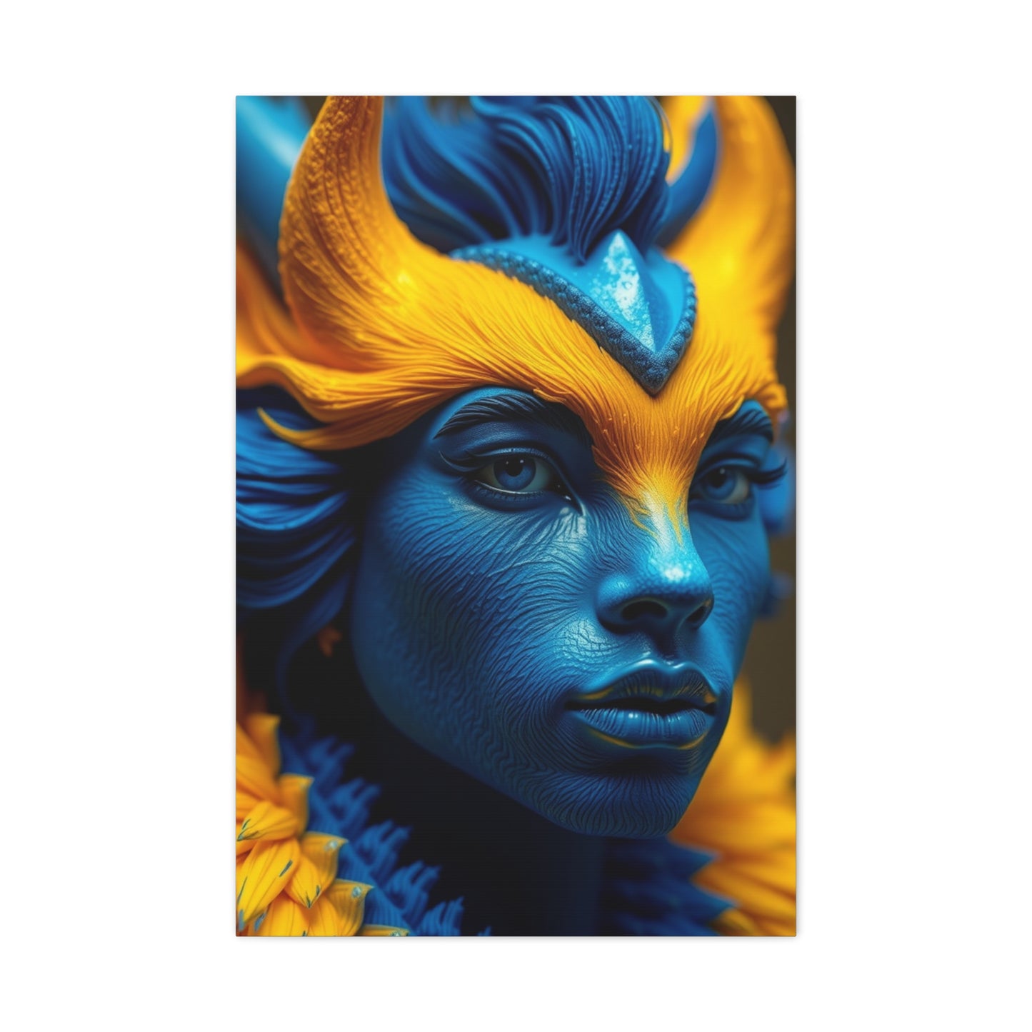 Blue & Yellow Art Refined Canvas Wall Art & Canvas Print