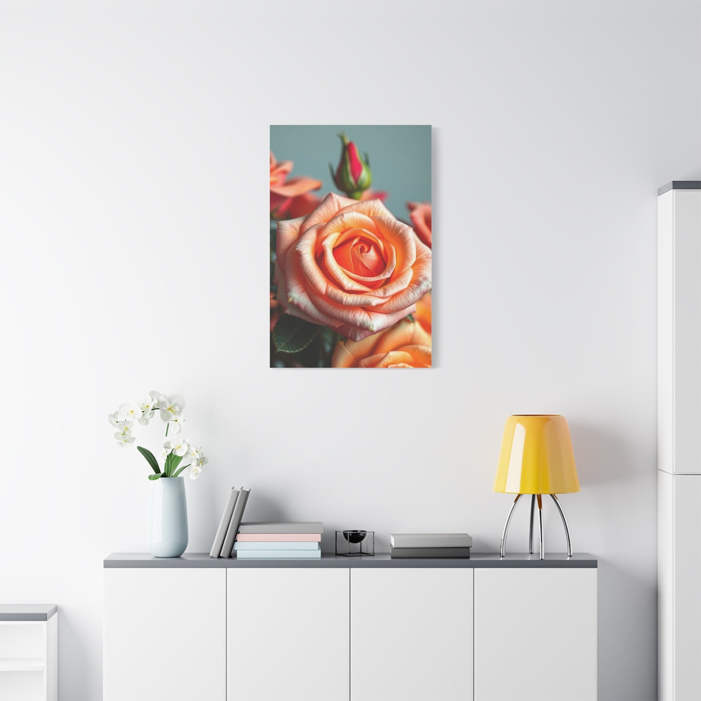 Masterpiece Rose Flower Art Vision Wall Art & Canvas Print