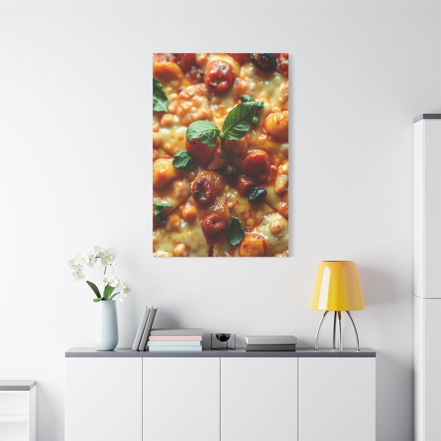 Pizza Art Refined Canvas Wall Art & Canvas Print