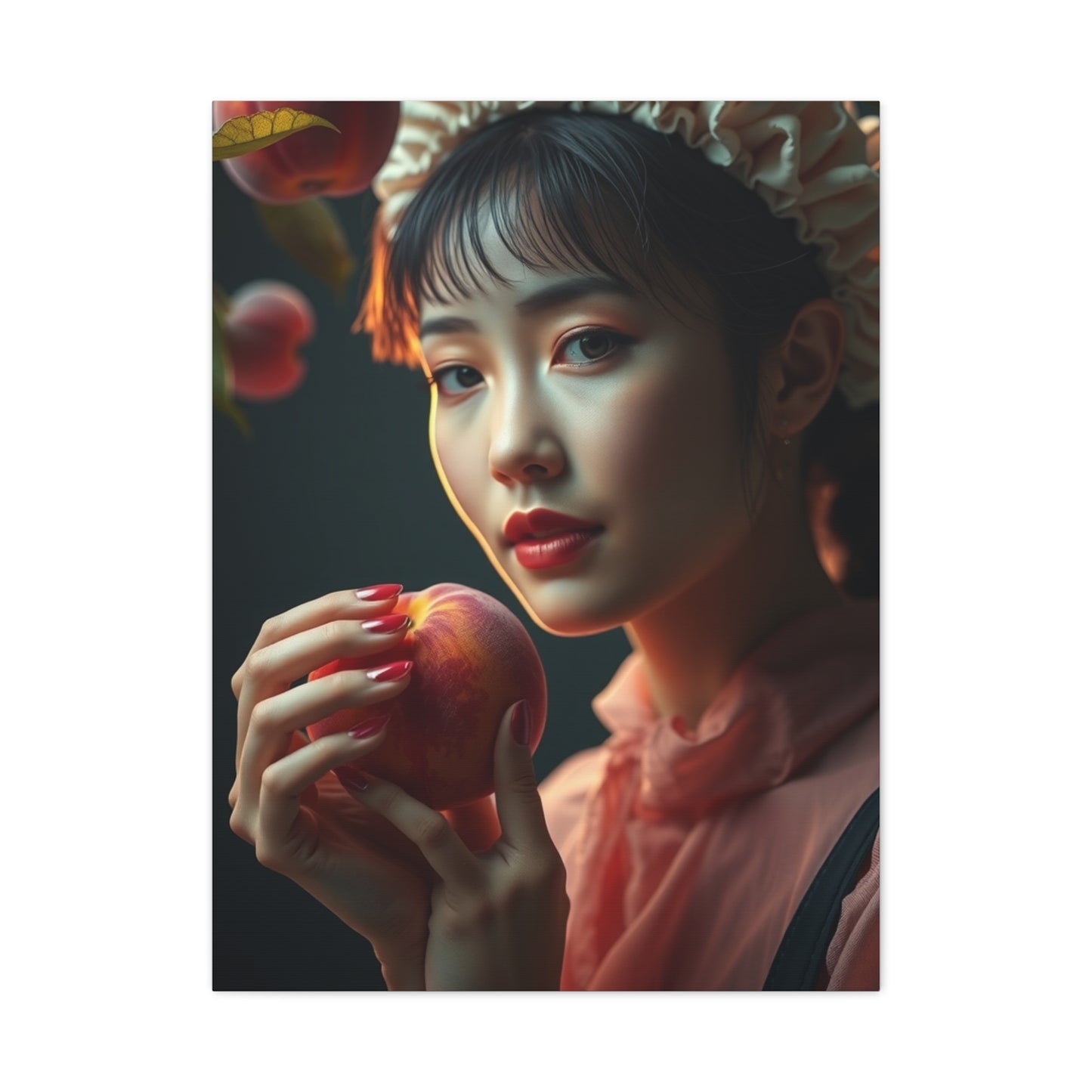 Peach Art Luxury Canvas Wall Art & Canvas Print