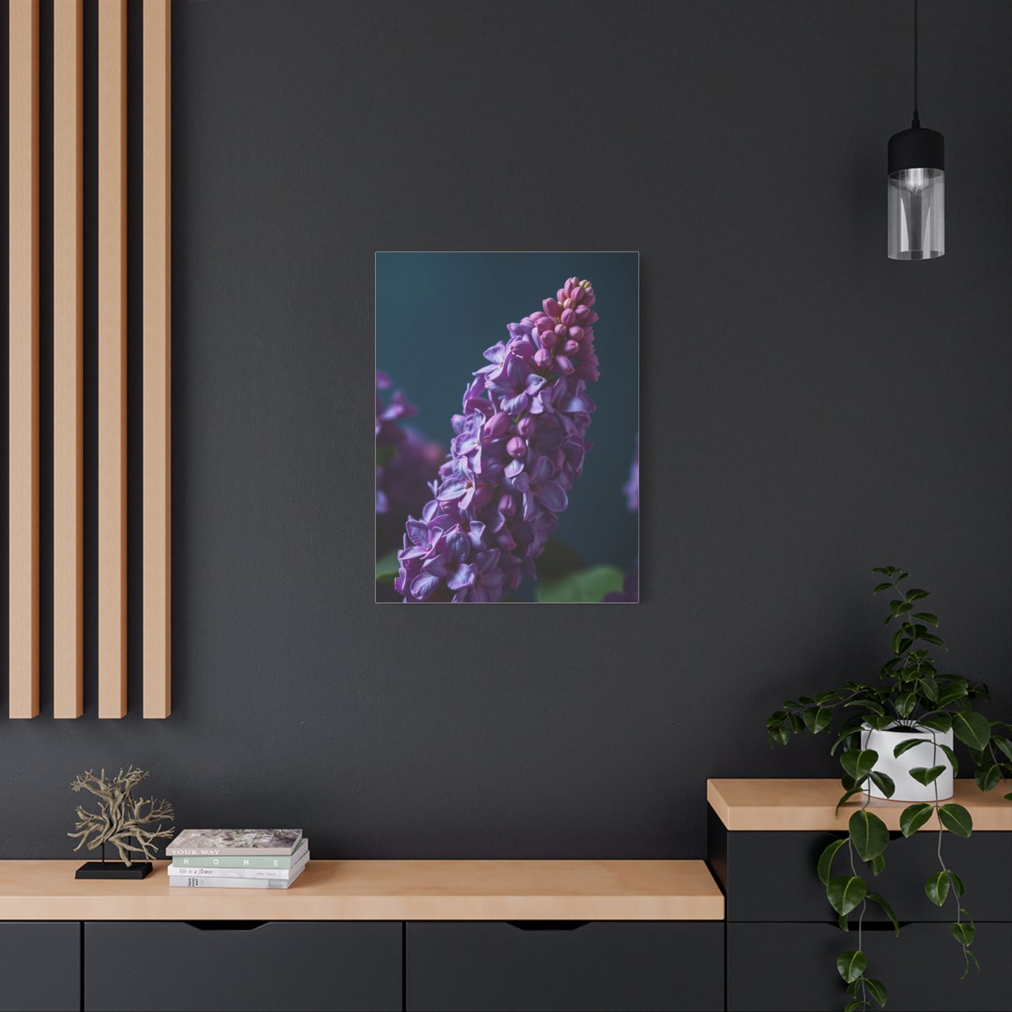 Elite Lilac Flower Art Vision Wall Art & Canvas Print