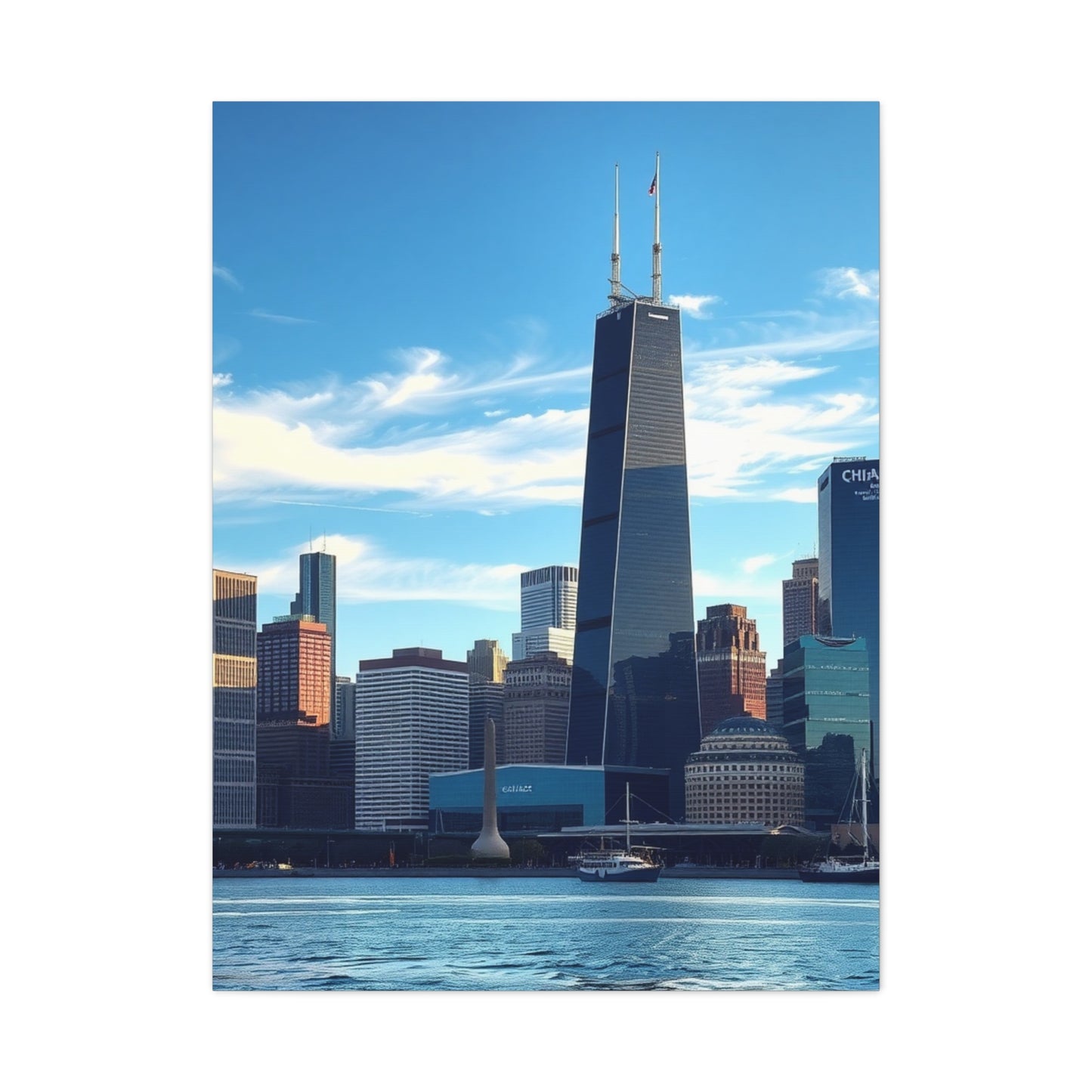 Collection Chicago Skylines Art Art Wall Art & Canvas Print