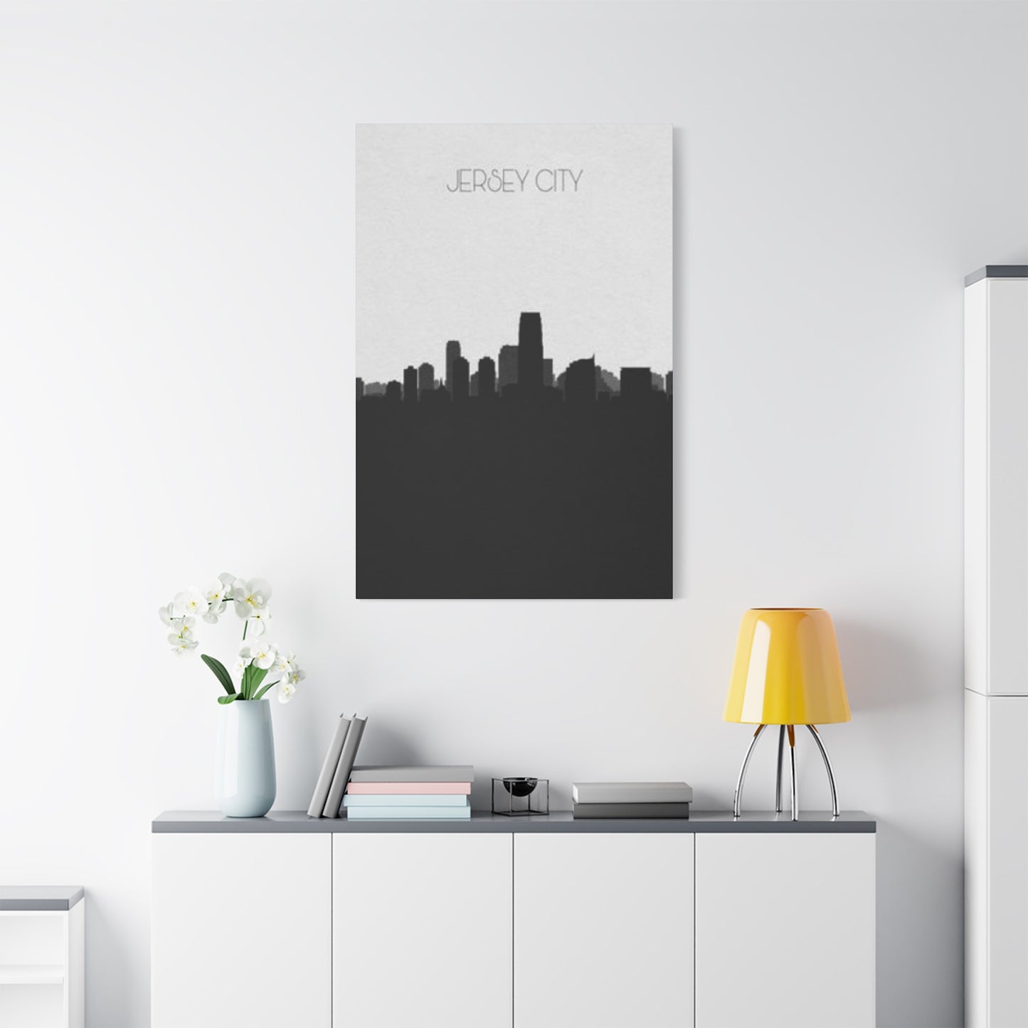 Jersey City Skylines Wall Art & Canvas Prints