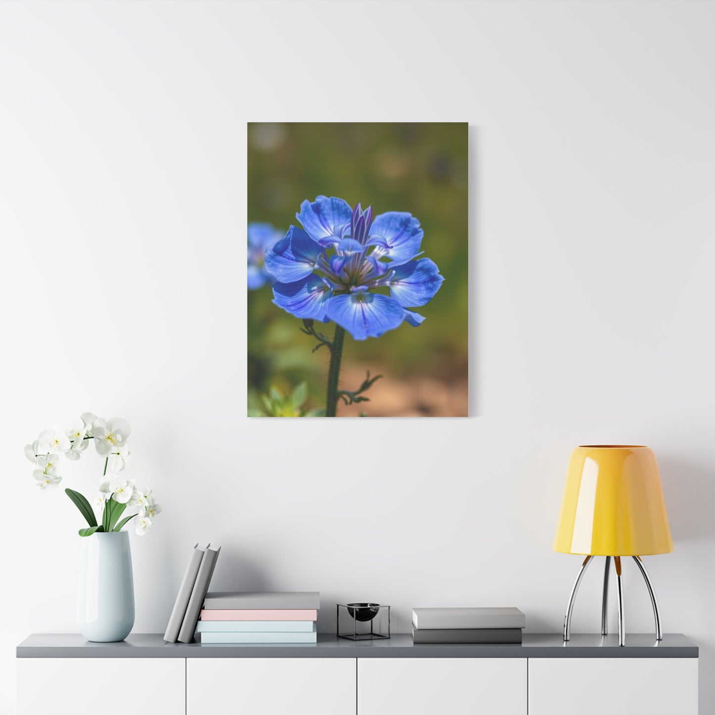 Supreme Bluebonnet Flower Art Collection Wall Art & Canvas Print