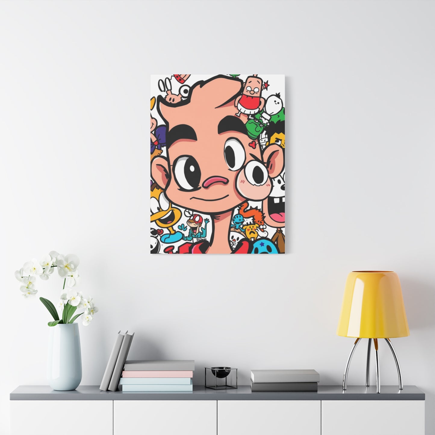 Sumptuous Doodle Tableau Wall Art & Canvas Print