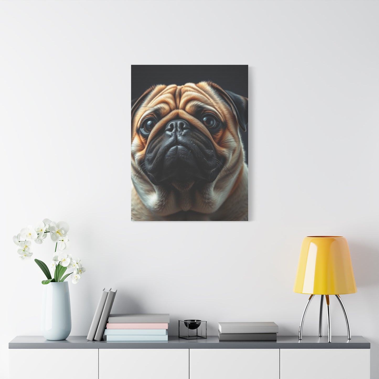 Supreme Pug Art Collection Wall Art & Canvas Print
