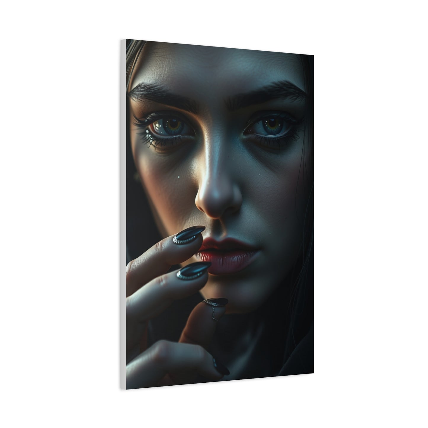 Ebon Veil Canvas Wall Art & Canvas Print