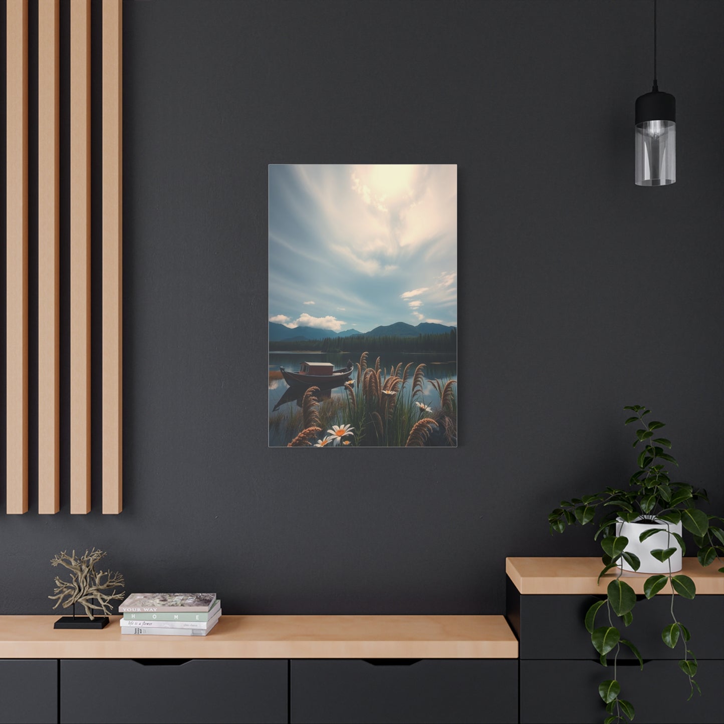Serenity Reflections Canvas Wall Art & Canvas Print