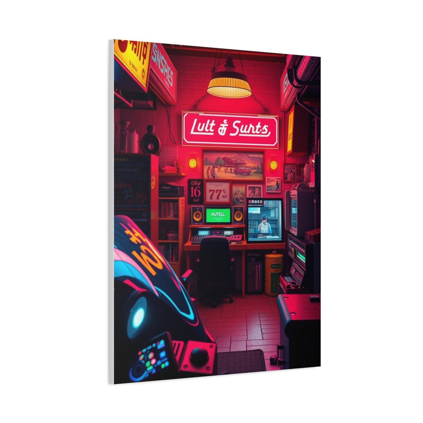 Elite 80’s Nostalgia Art Vision Wall Art & Canvas Print