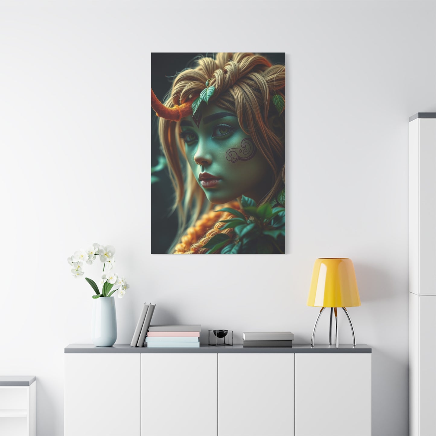 Sage Horizon Masterpiece Wall Art & Canvas Print