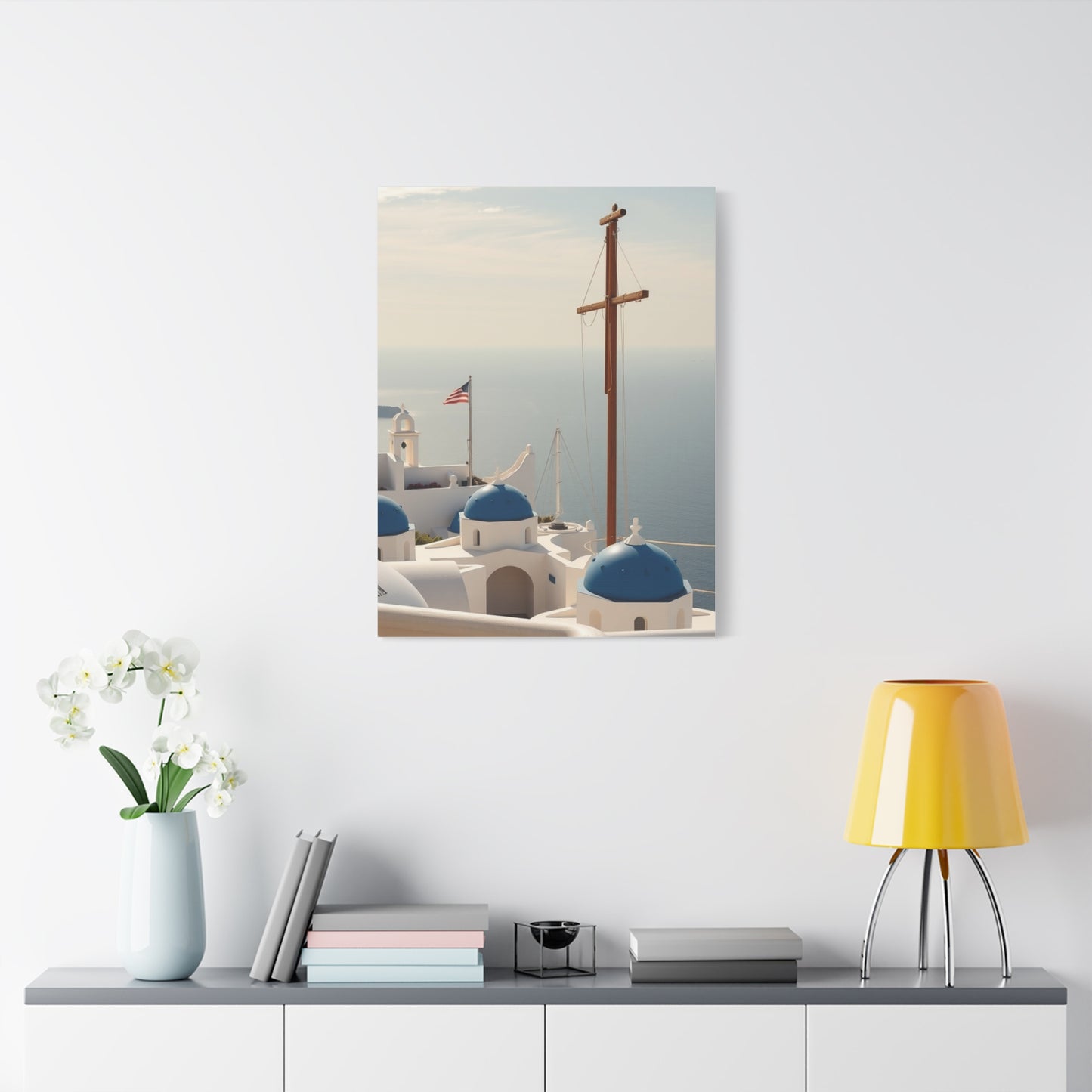 Vision Santorini Art Art Wall Art & Canvas Print