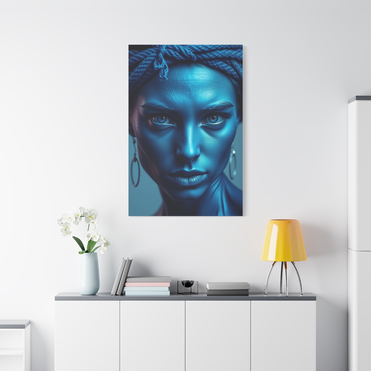 Turquoise Brilliance Tableau Wall Art & Canvas Print