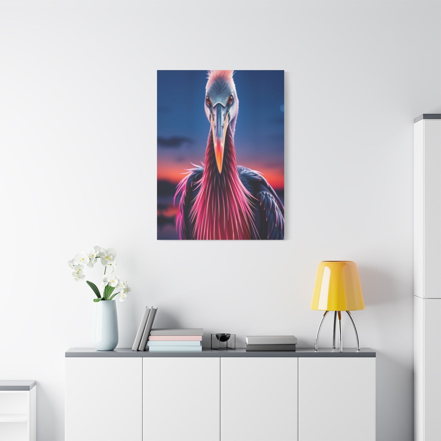 Luxe Plumage Portraiture wall art & canvas print