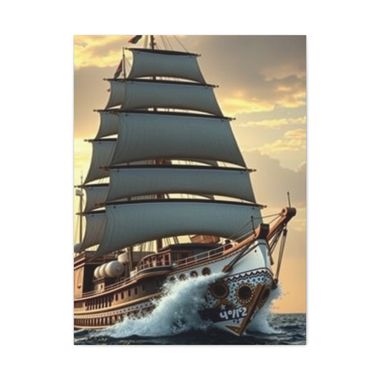 Masterpiece Ship Art Vision Wall Art & Canvas Print