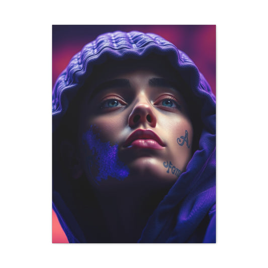 Violet Reverie Canvas