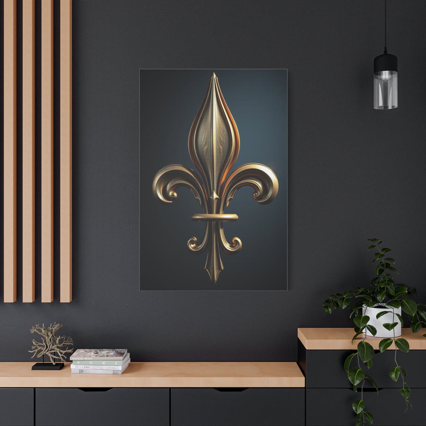 Elite Fleur-de-Lis Art Vision Wall Art & Canvas Print