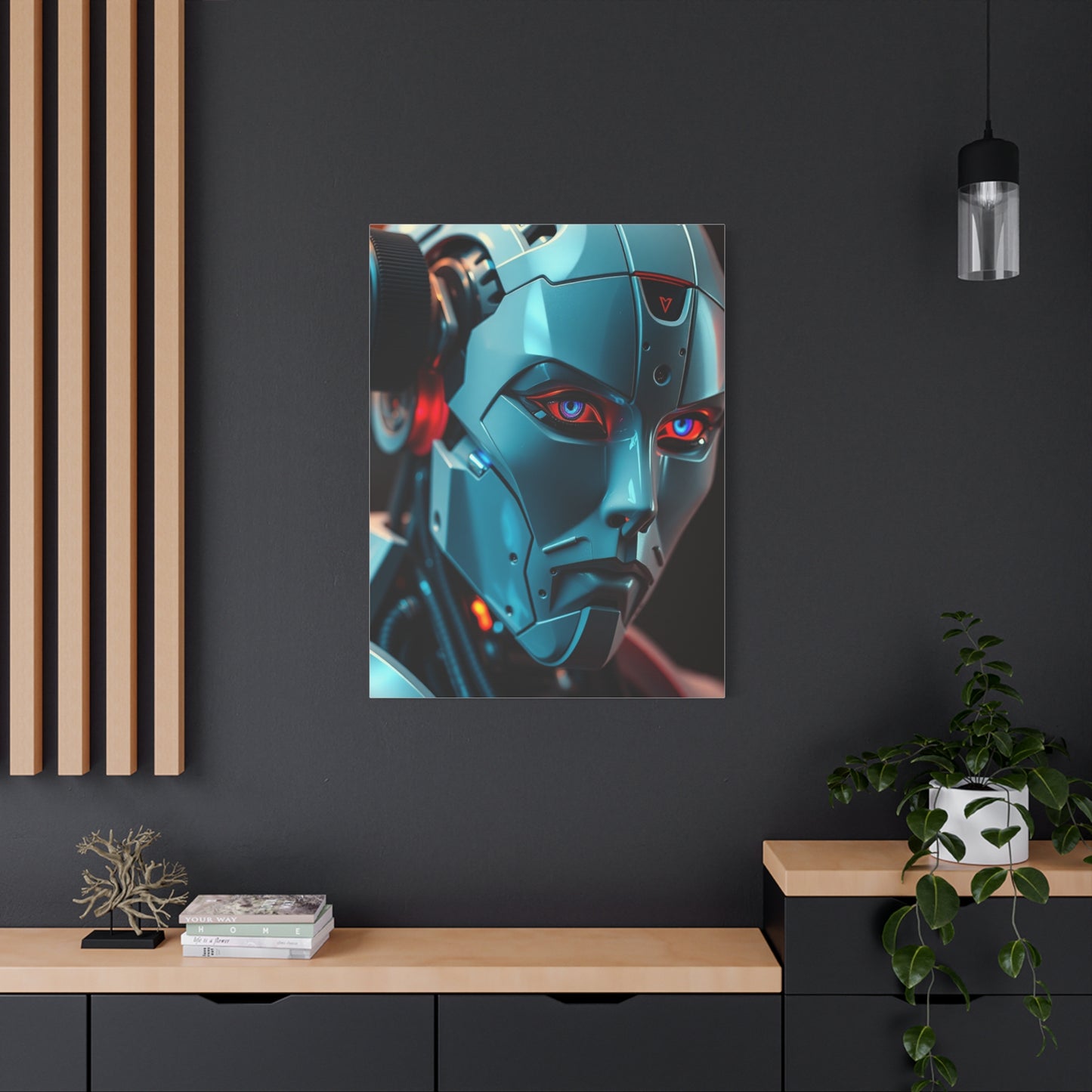 Elite Robot Art Vision Wall Art & Canvas Print
