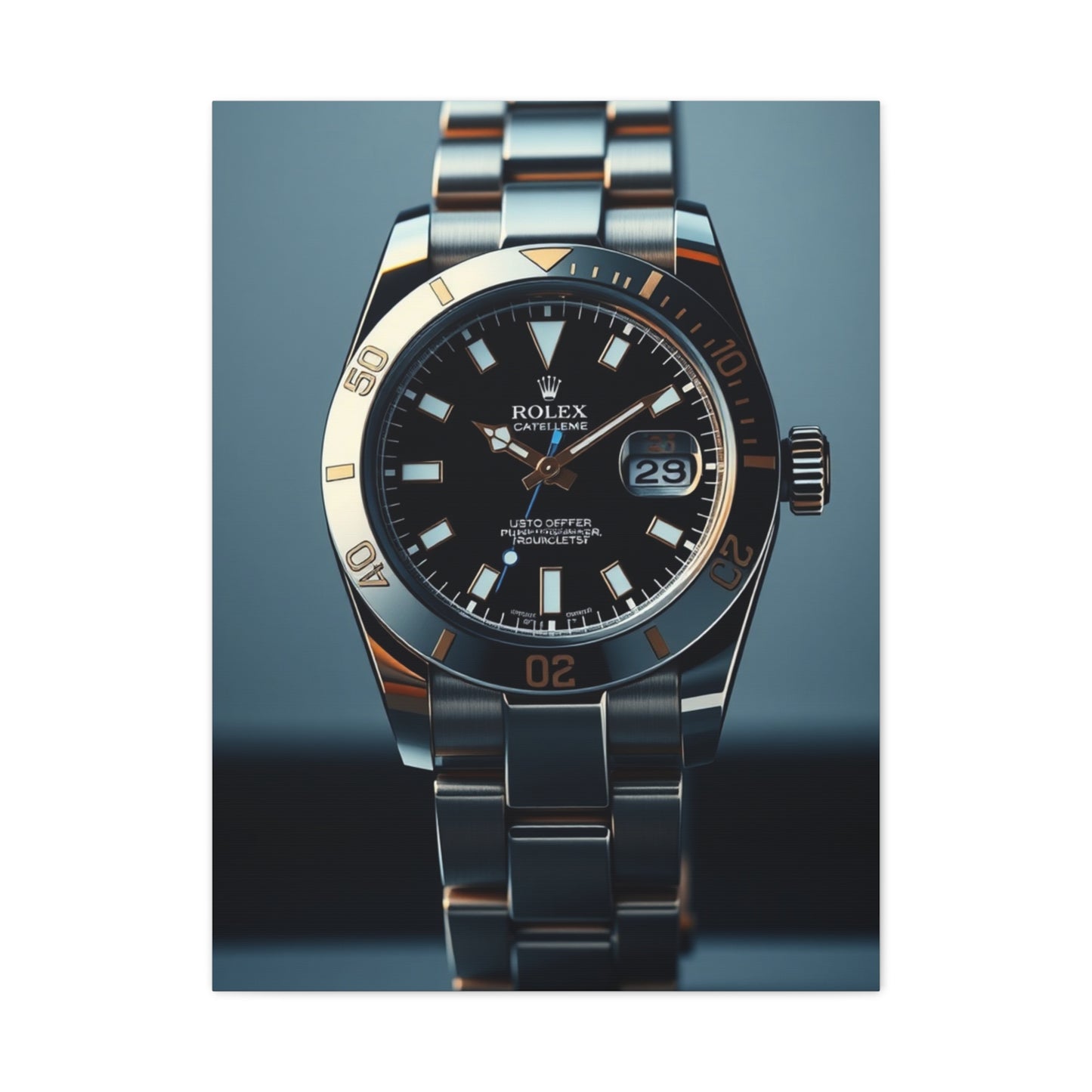 Splendid Timepiece Artwork Wall Art & Canvas Print