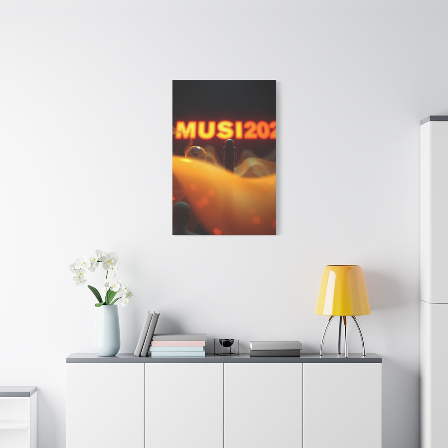 Melodic Harmony Canvas Wall Art & Canvas Print