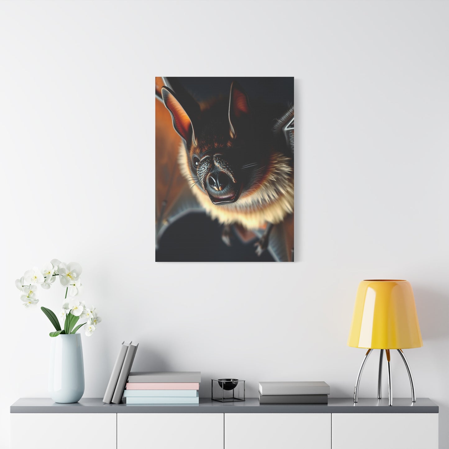 Vision Bat Art Art Wall Art & Canvas Print