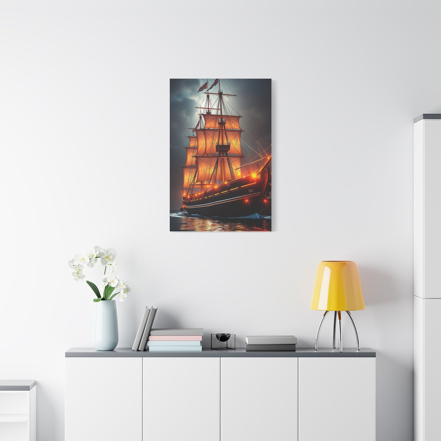 Vision Ship Art Art Wall Art & Canvas Print
