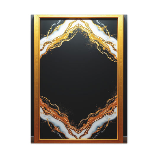Golden Ivory Expanse wall art & canvas print