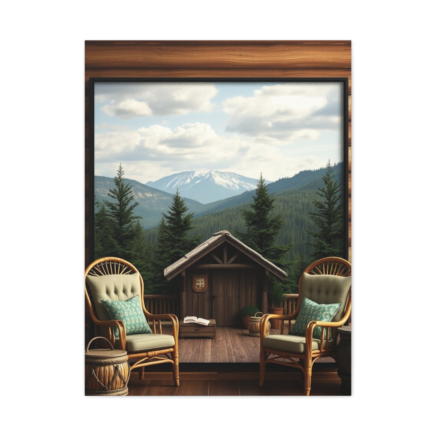 Elite Cabin & Lodge Decor Art Vision Wall Art & Canvas Print