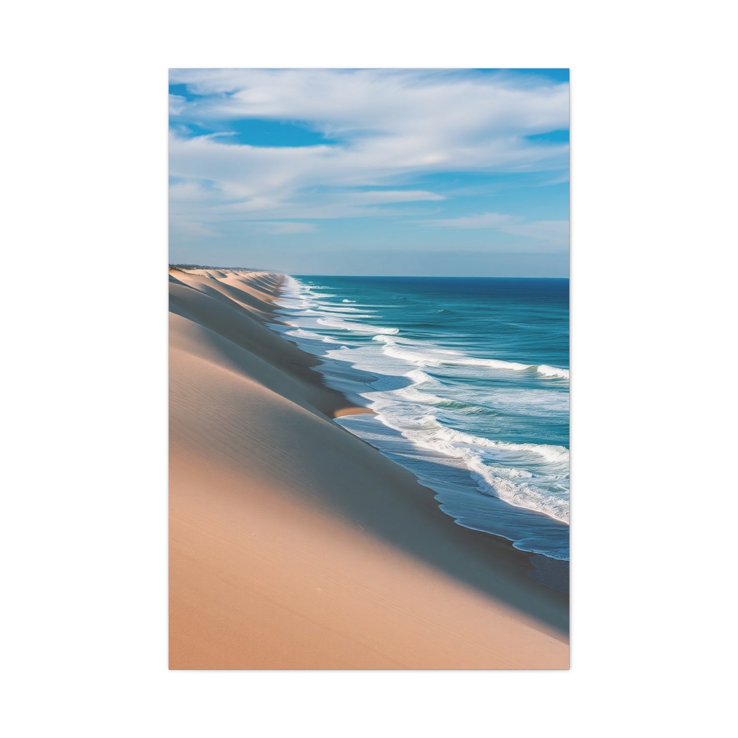 Coastal Sand Dunes Art Luxury Canvas Wall Art & Canvas Print