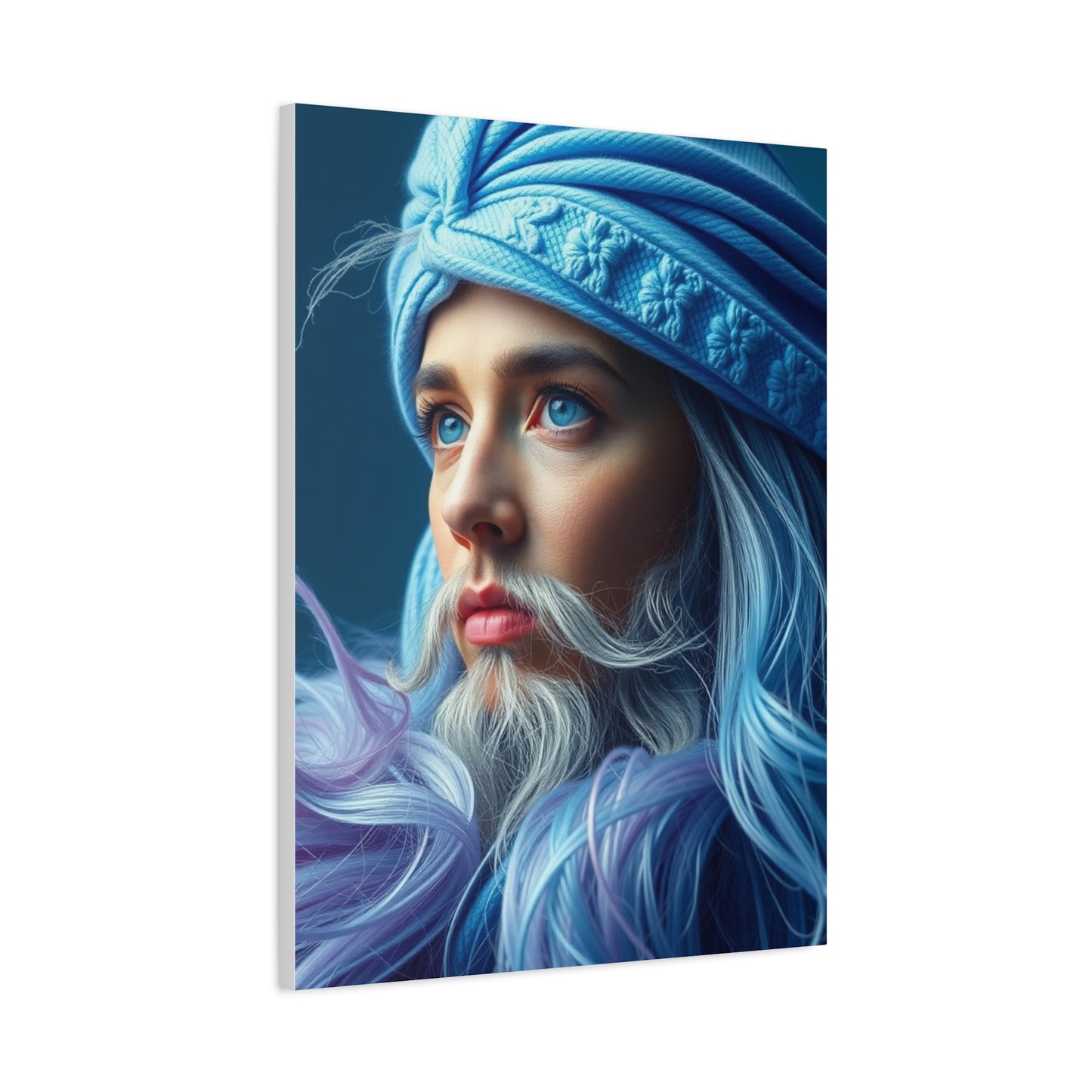 Blue & Gray Art Supreme Gallery Wall Art & Canvas Print