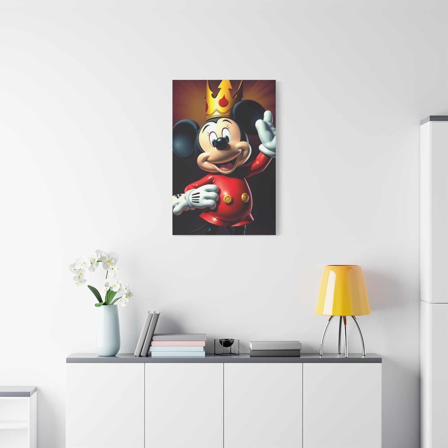 Mickey Majesty Canvas Wall Art & Canvas Print