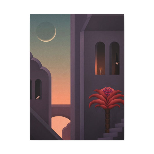 Resort In Dawn Wall Art & Canvas Prints