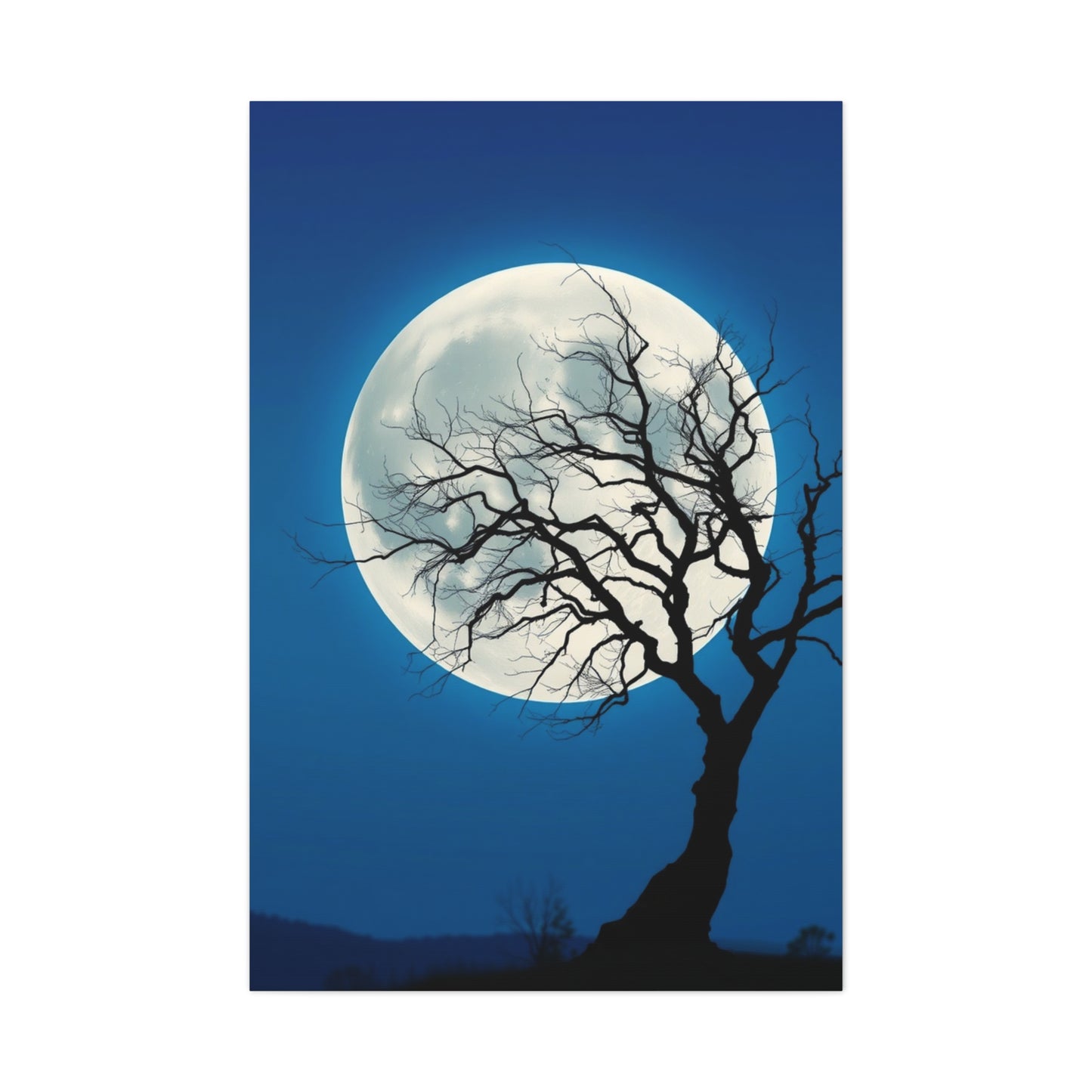 Vision Full Moon Art Art Wall Art & Canvas Print