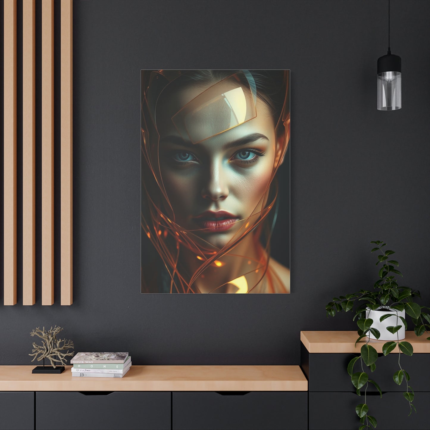 Masterpiece Art Abstract Figure & People Vision Wall Art & Canvas Print