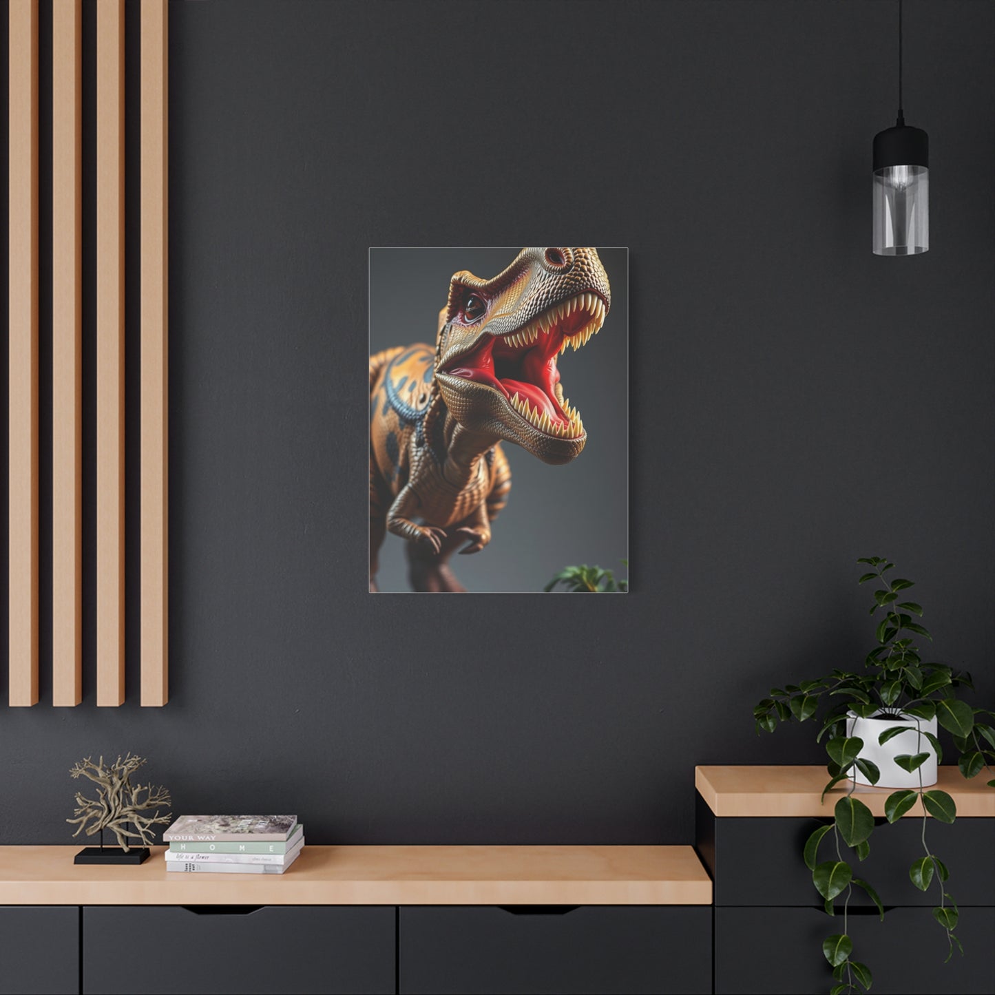 Vision Dinosaur Art Art Wall Art & Canvas Print