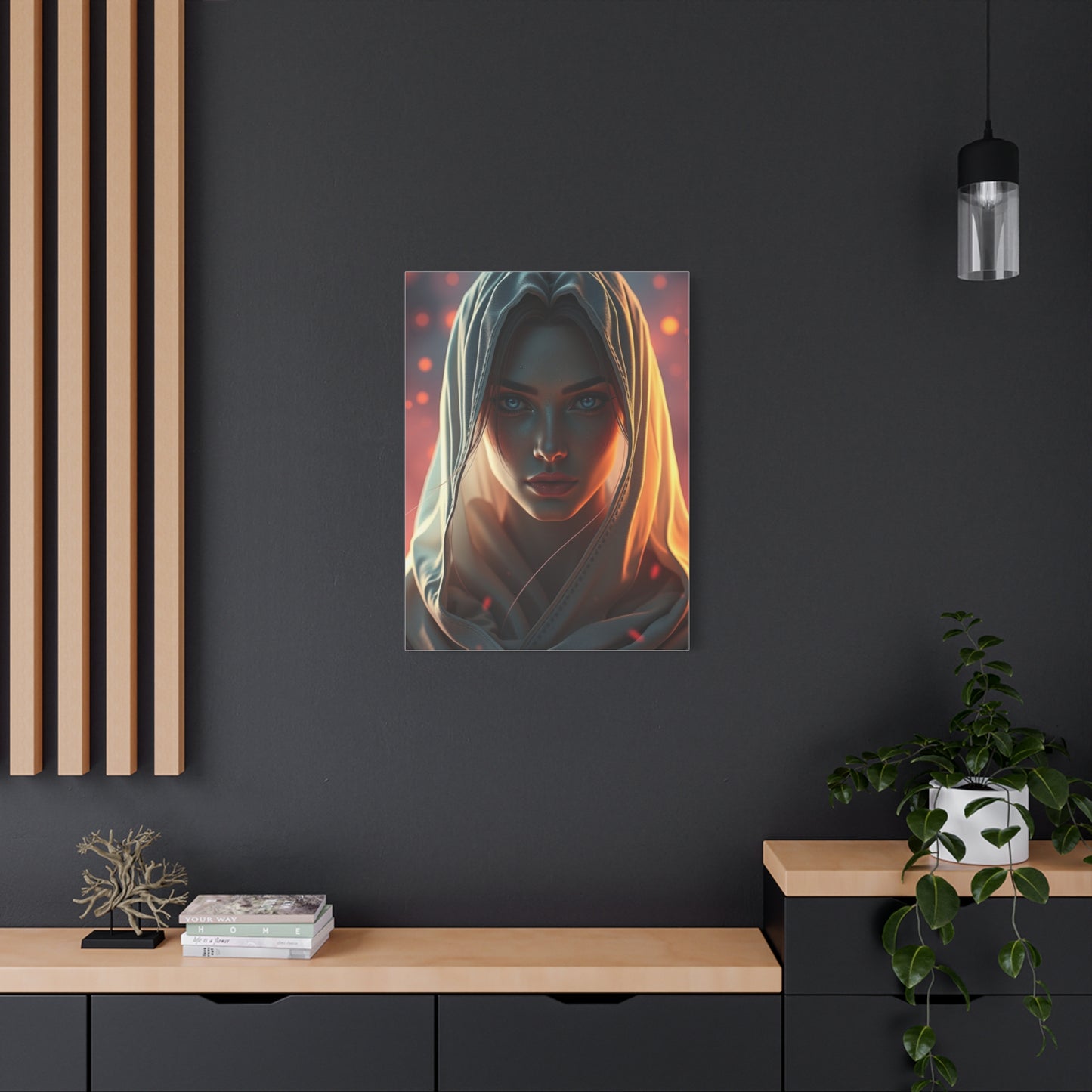 Elegance in Pixels Wall Art & Canvas Print