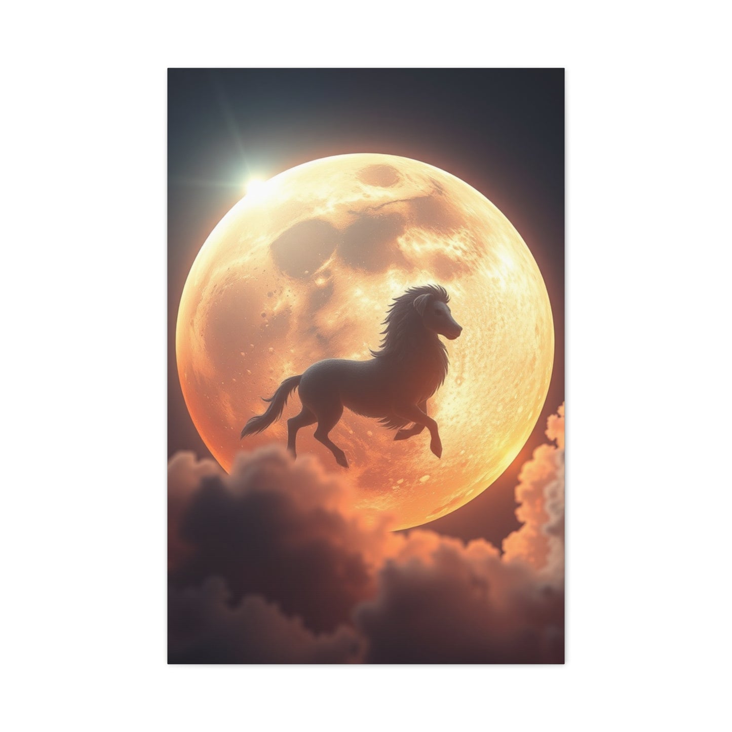 Celestial Glow Canvas Wall Art & Canvas Print