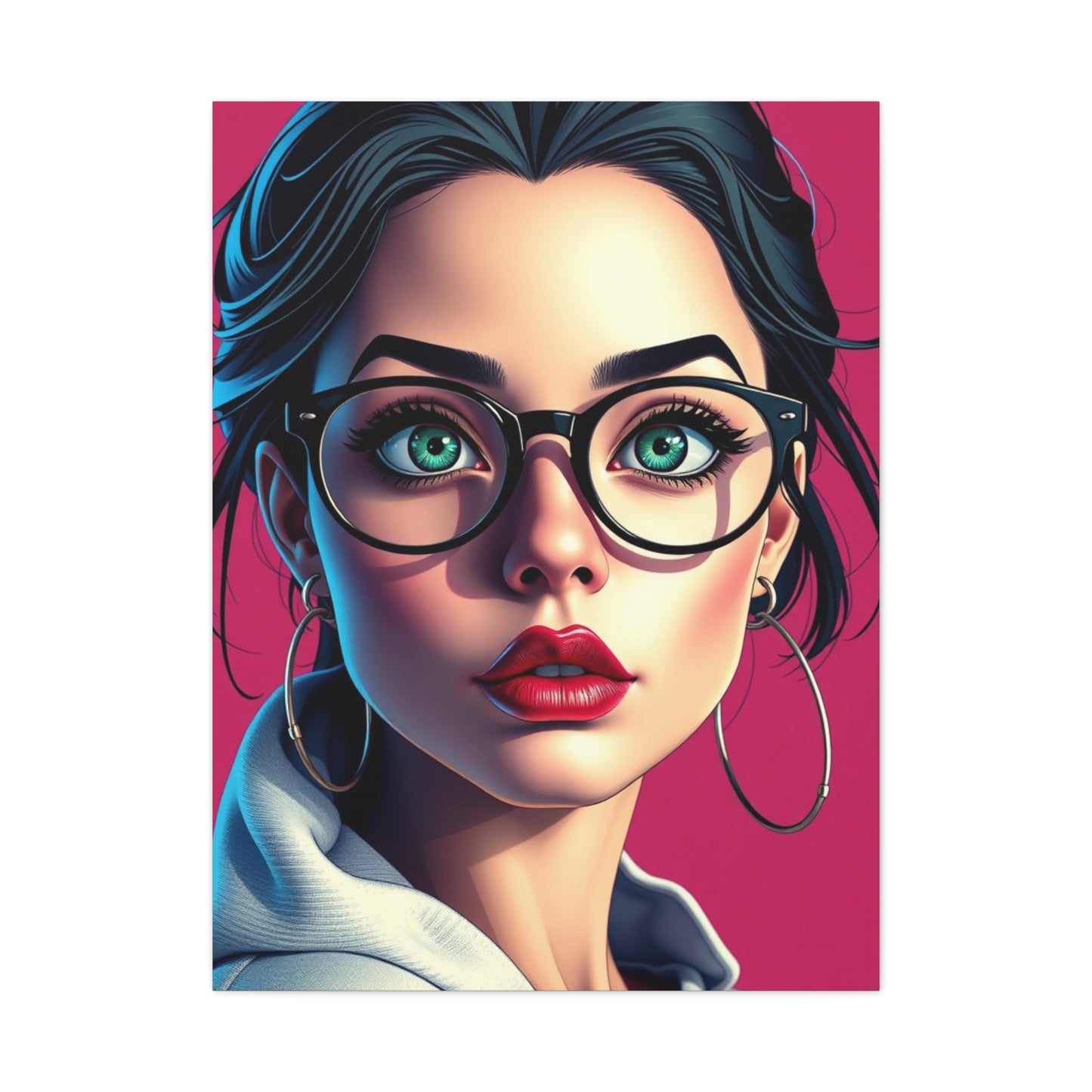 Whimsical Vivid Canvas Wall Art & Canvas Print