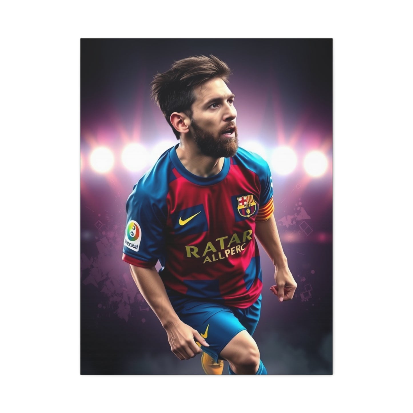 Timeless Messi: Art on Canvas Wall Art & Canvas Print