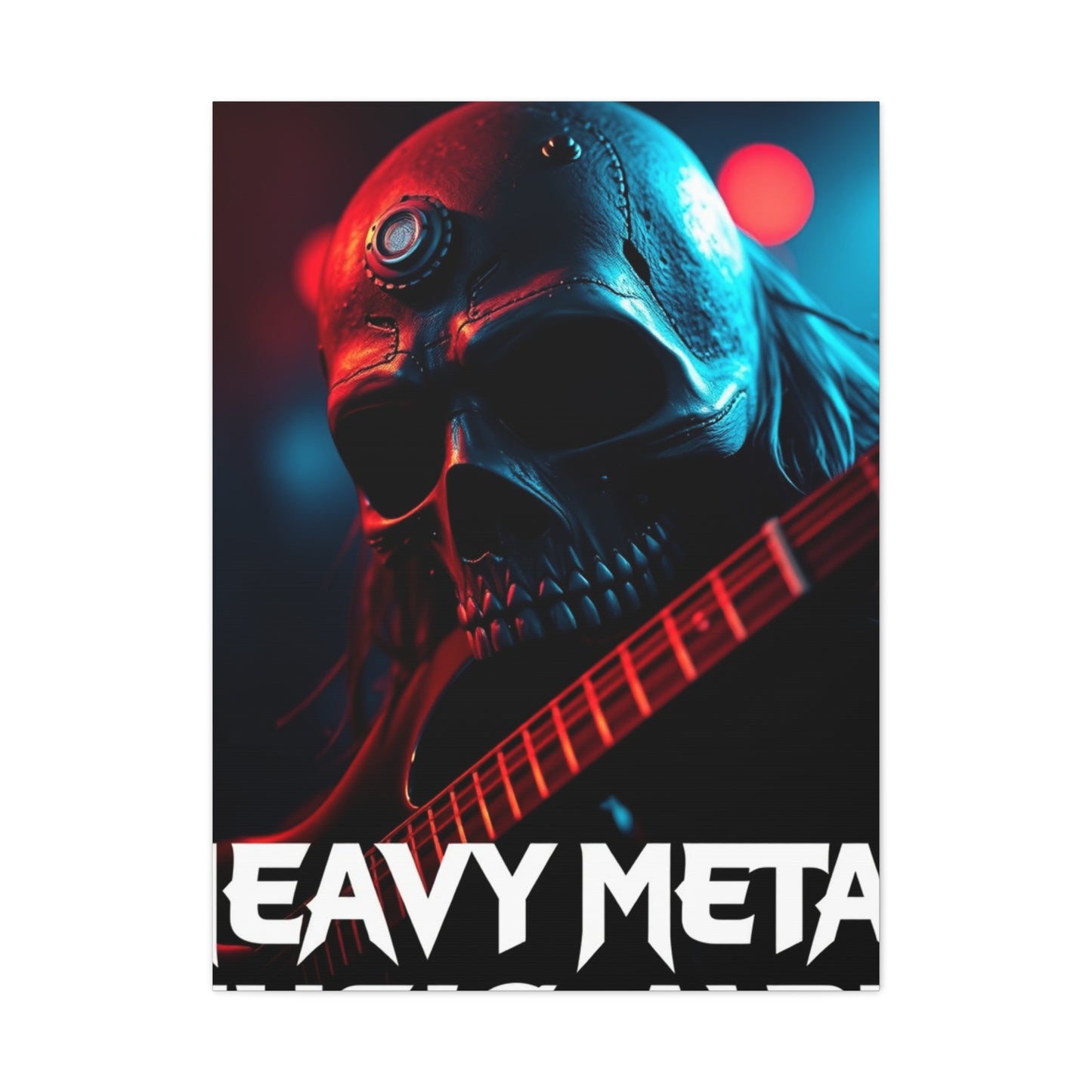 Vision Heavy Metal Music Art Art Wall Art & Canvas Print