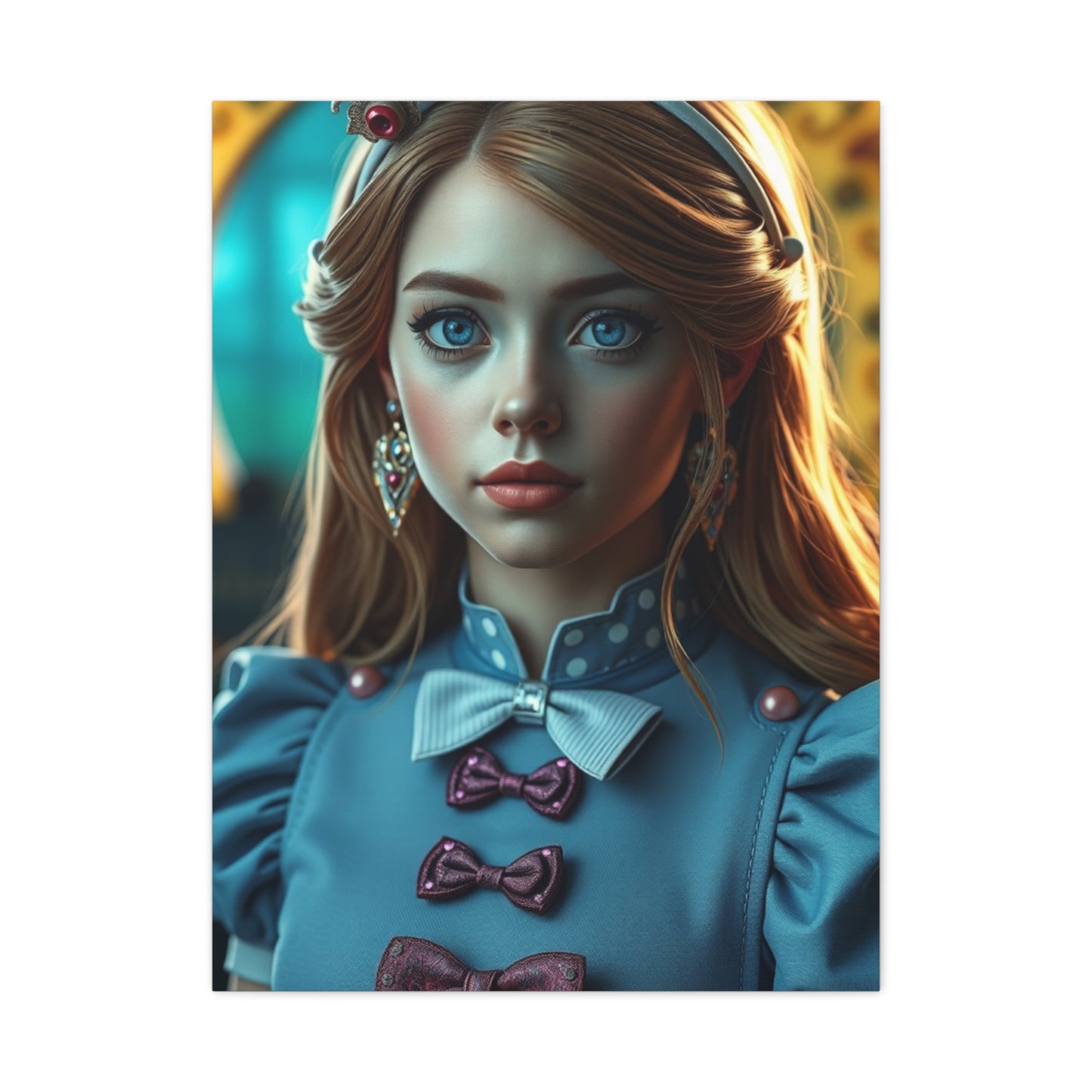 Luxury Alice In Wonderland Characters Art Collection Wall Art & Canvas Print