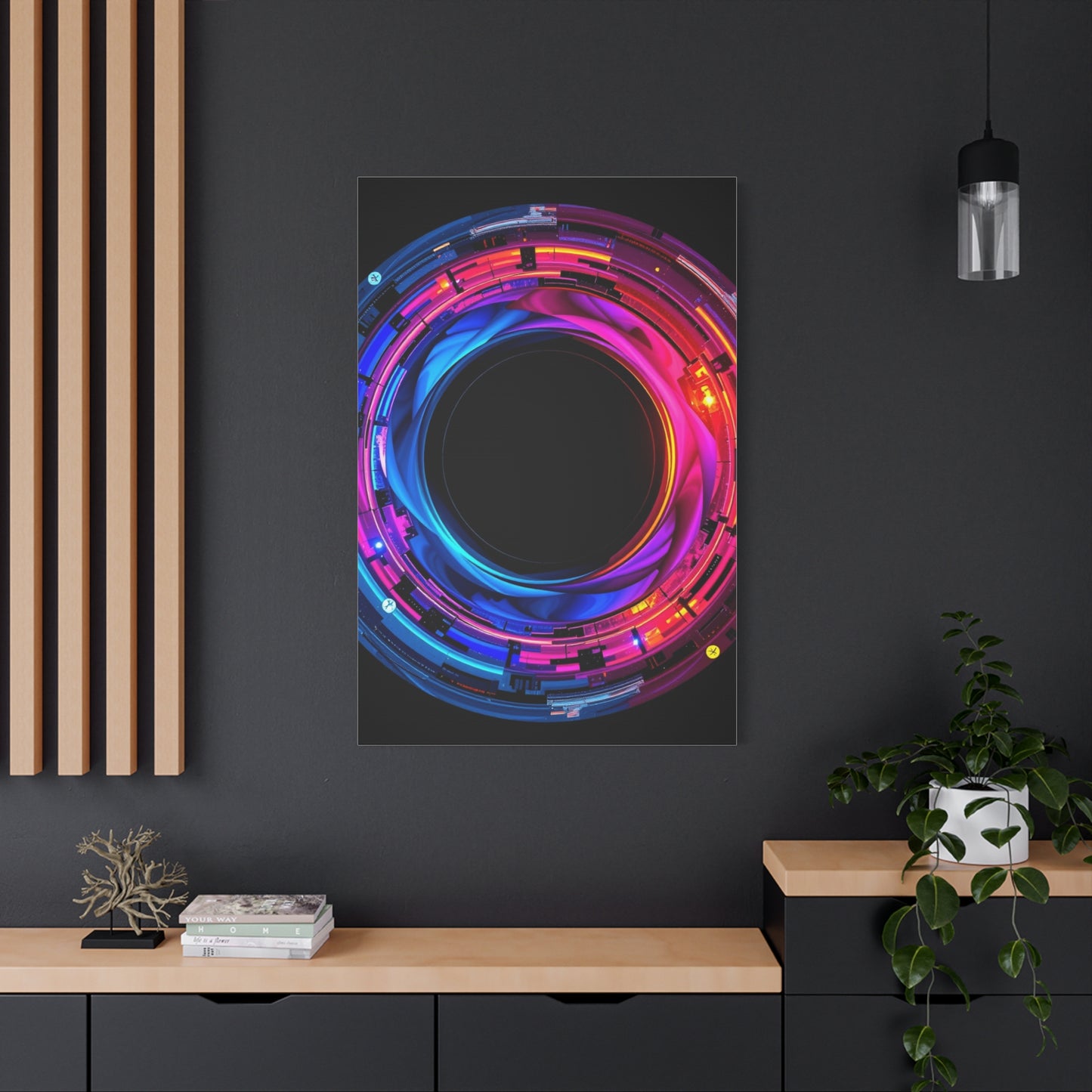 Serene Halo Enchantment wall art & canvas print