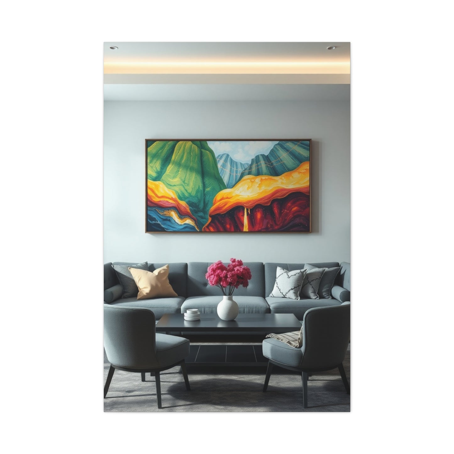 Opulent Salon Masterpiece Wall Art & Canvas Print