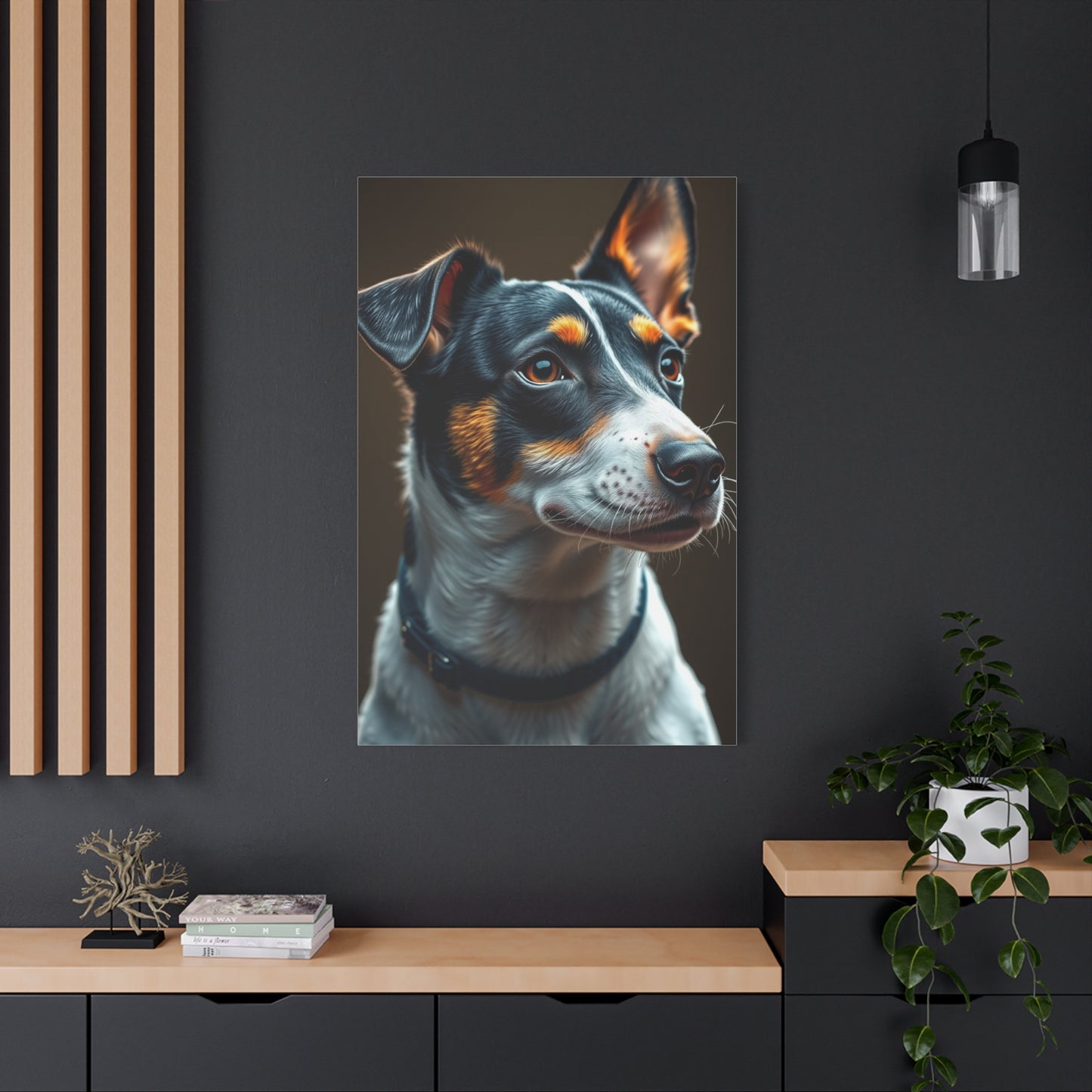 Jack Russell Terrier Art Luxury Canvas Wall Art & Canvas Print