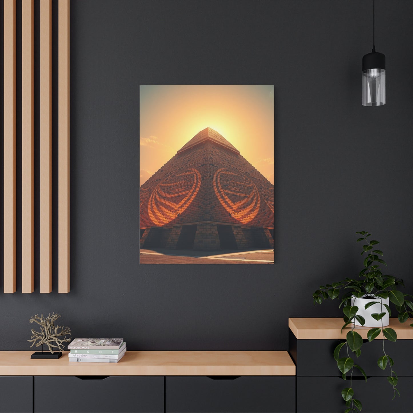 Supreme Pyramid Art Collection Wall Art & Canvas Print