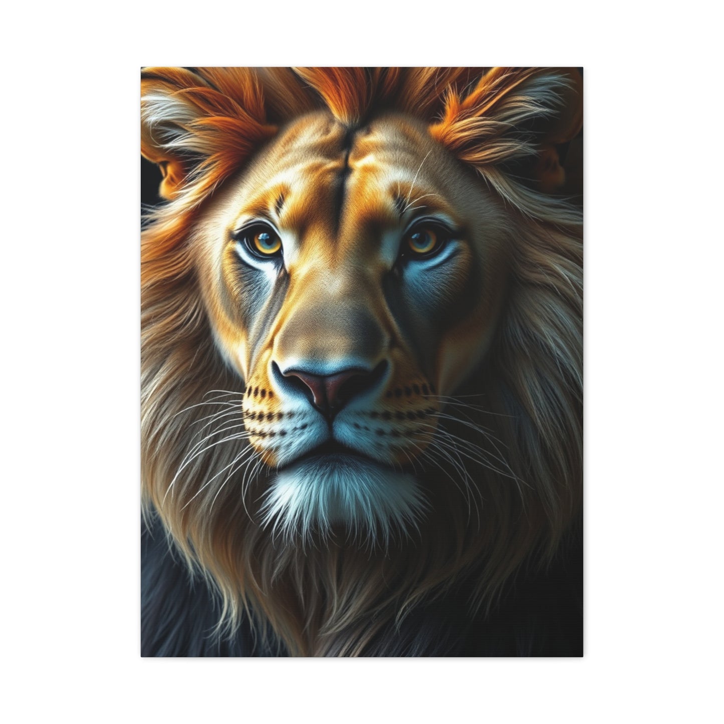 Crowned Monarch Canvas Wall Art & Canvas Print