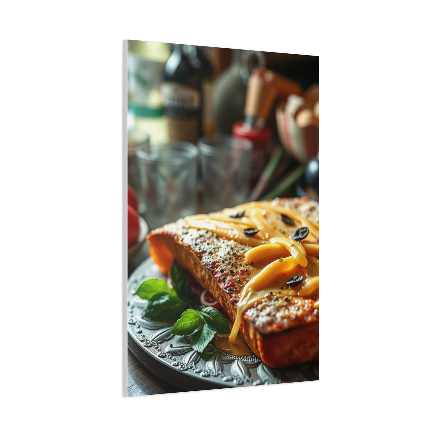 Italian Food Art Luxury Canvas Wall Art & Canvas Print