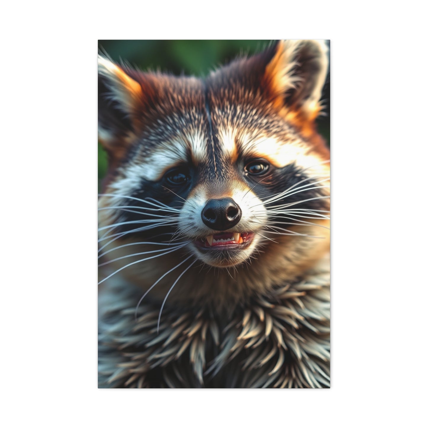 Masterpiece Raccoon Art Vision Wall Art & Canvas Print