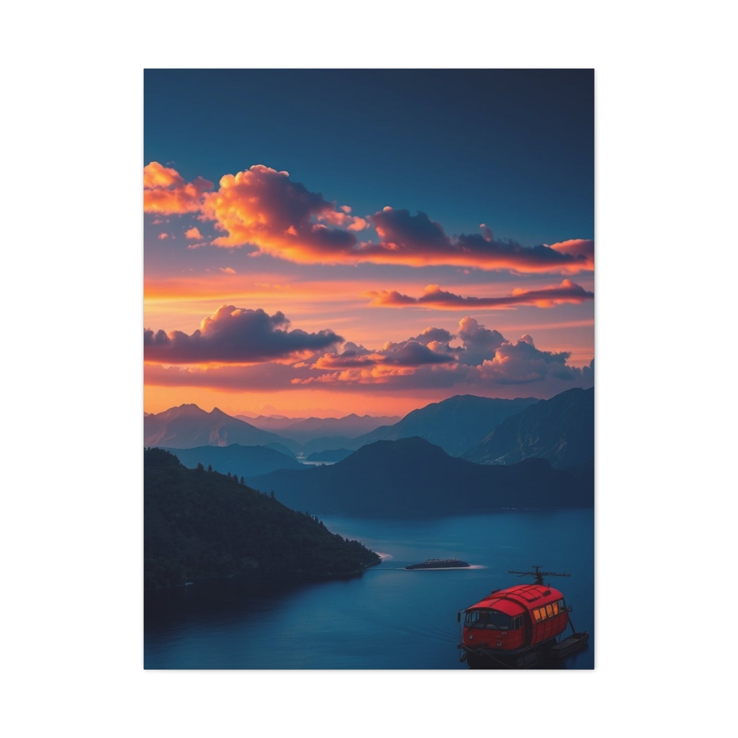 Opulent Vista Masterpiece Wall Art & Canvas Print