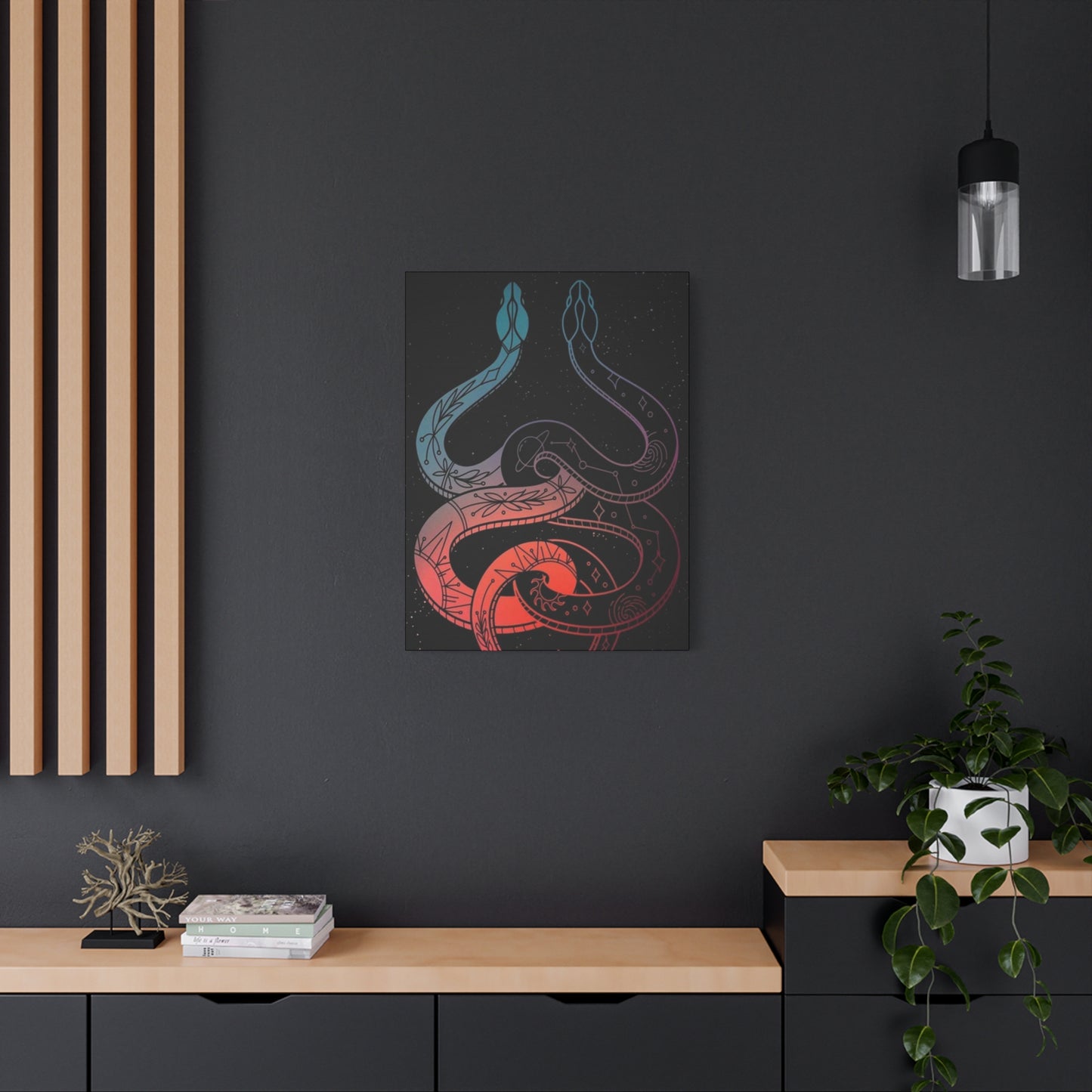 Two Snakes Poster Wall Art & Canvas Prints