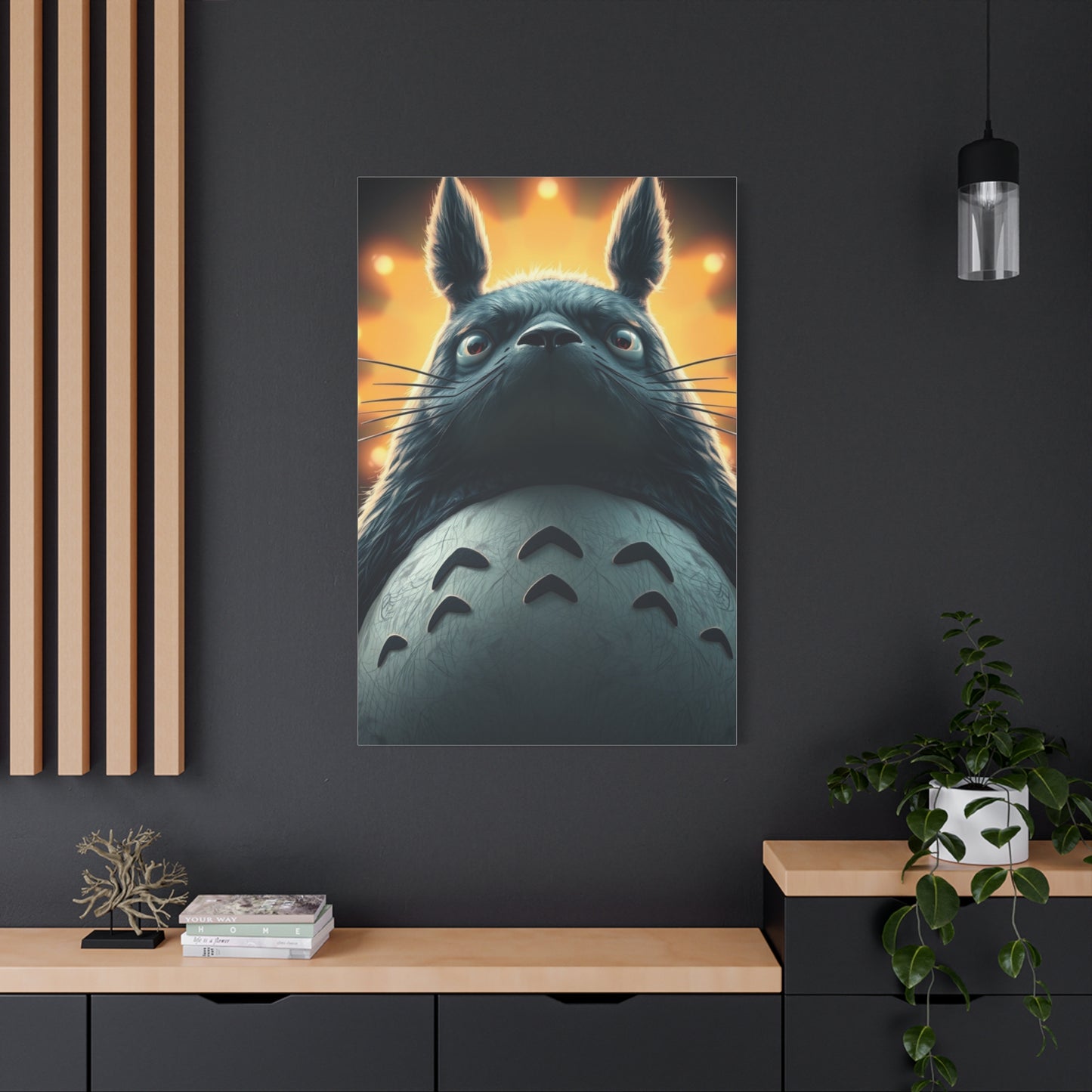 Masterpiece Totoro  Art Vision Wall Art & Canvas Print